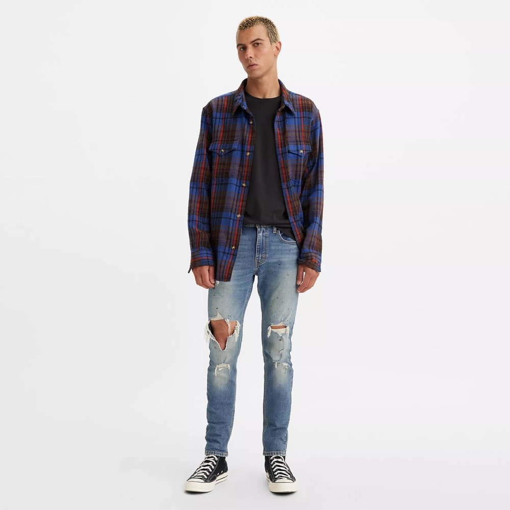Men’s Levi’s Skinny Taper Flex distressed 28 x 32 BNWT NEW